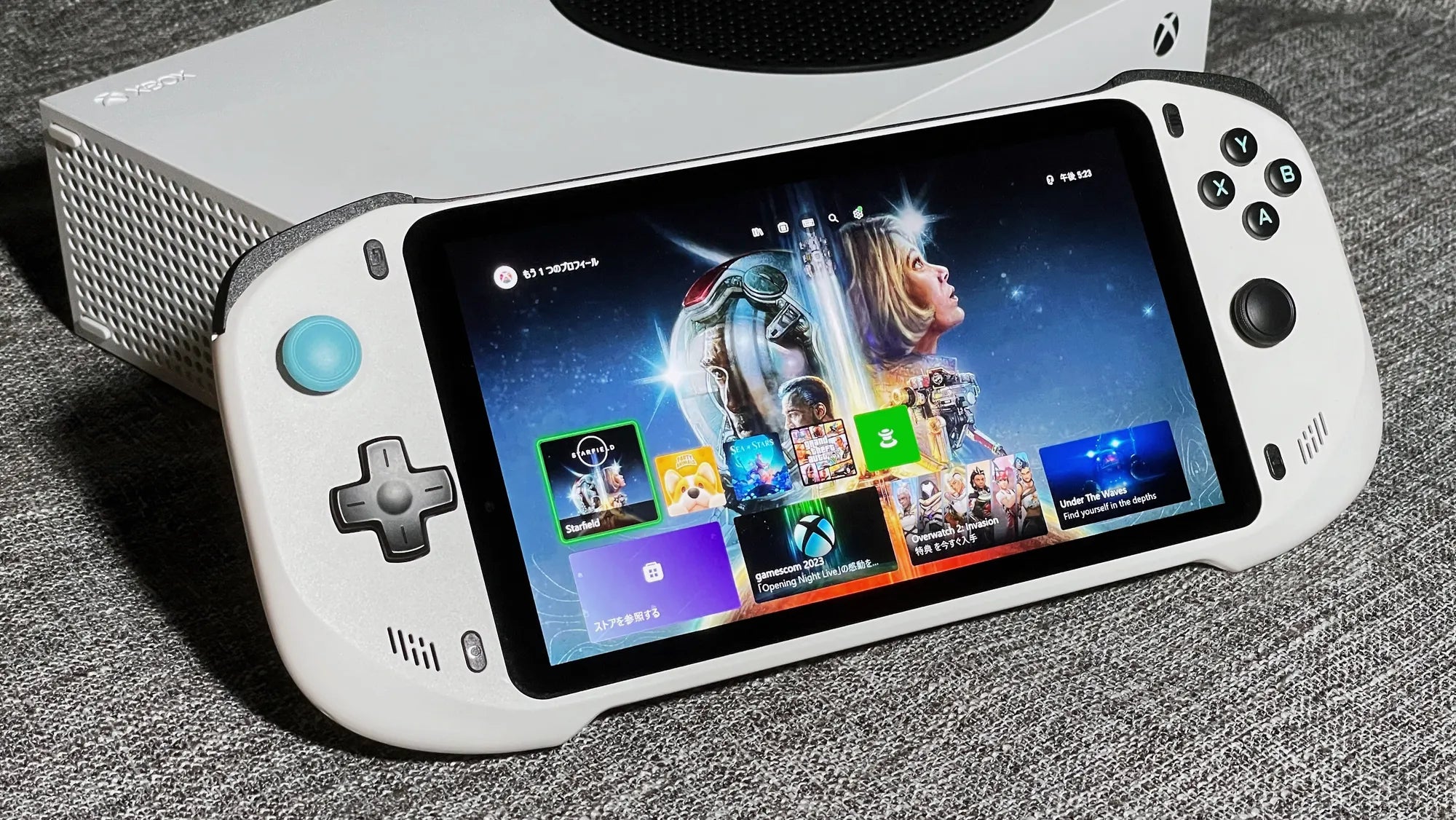 Abxylute One 64G White with Screen protector; Remote Play Client; XBOX/PS/STEAM and android OS; 7''1920*1080; Up to 8+ hours - image 7
