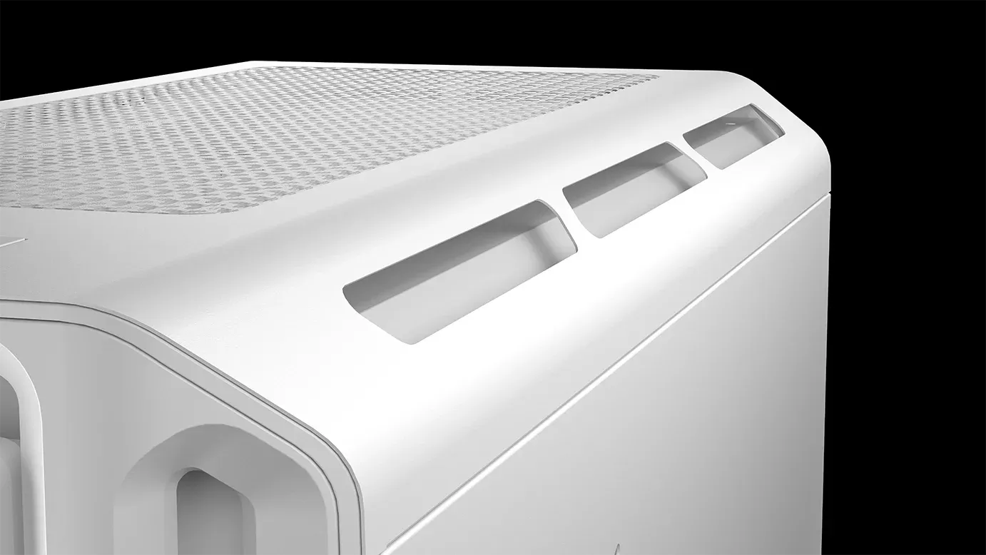 5000T Mid-Tower PC Case; White - image 9