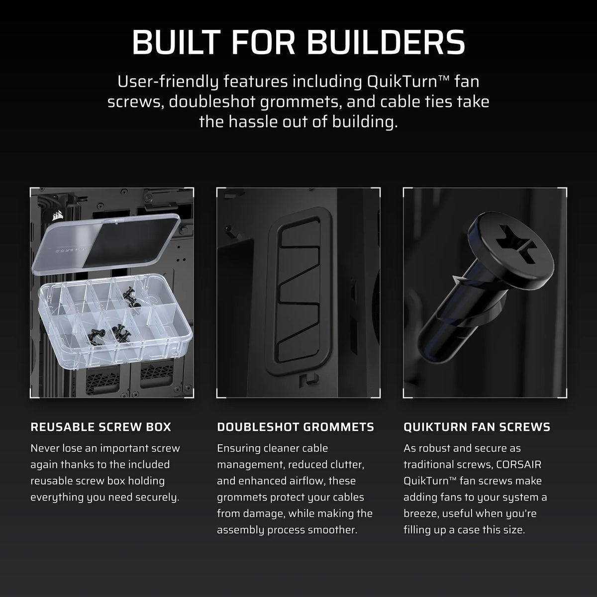 Corsair iCUE LINK 5000T LX RGB Mid-Tower PC Case; Black - image 9