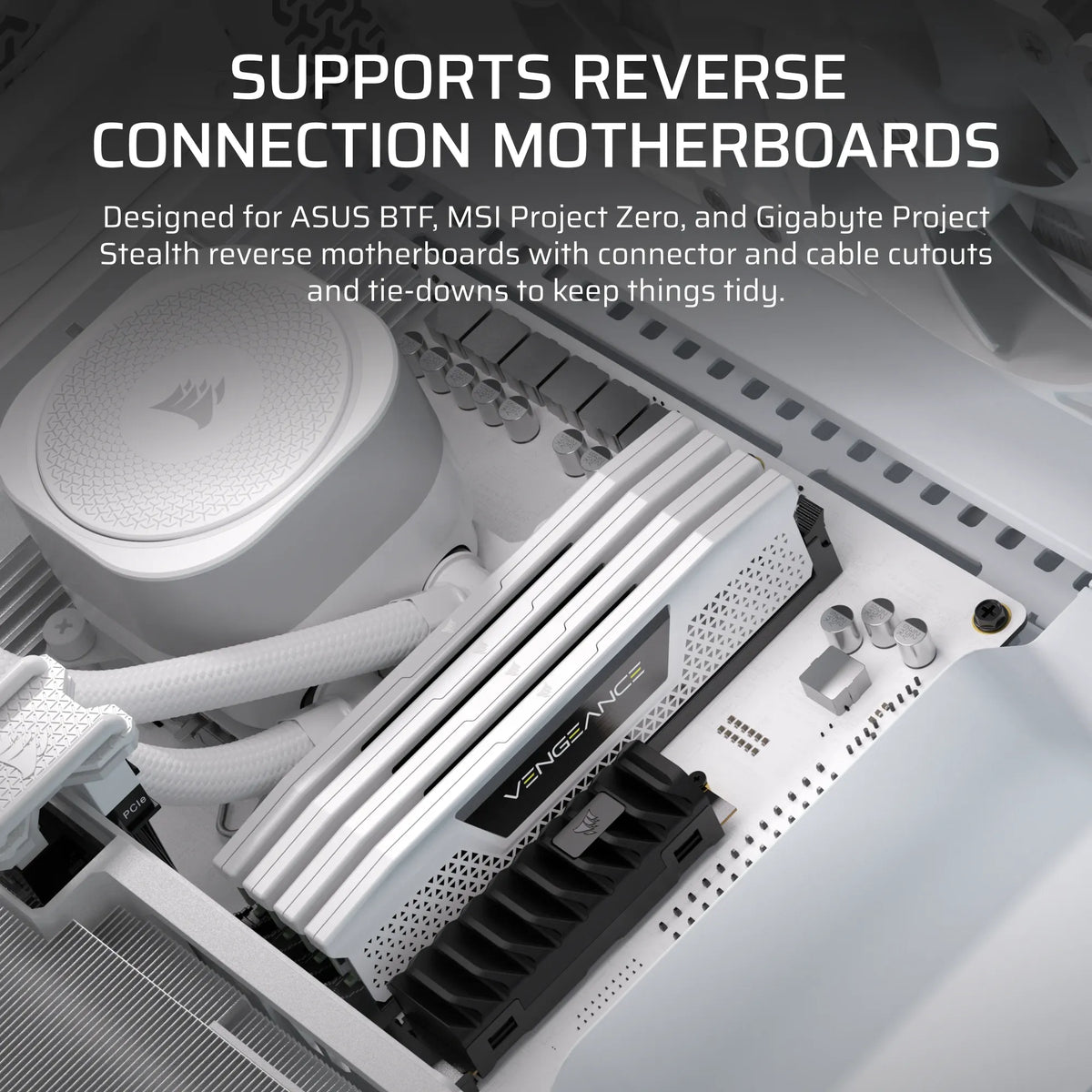 FRAME 5000D RS Mid-Tower PC Case; 4x RS 140 PWM Fans; 2x 2.5'' ; 1x 3.5''; - image 10