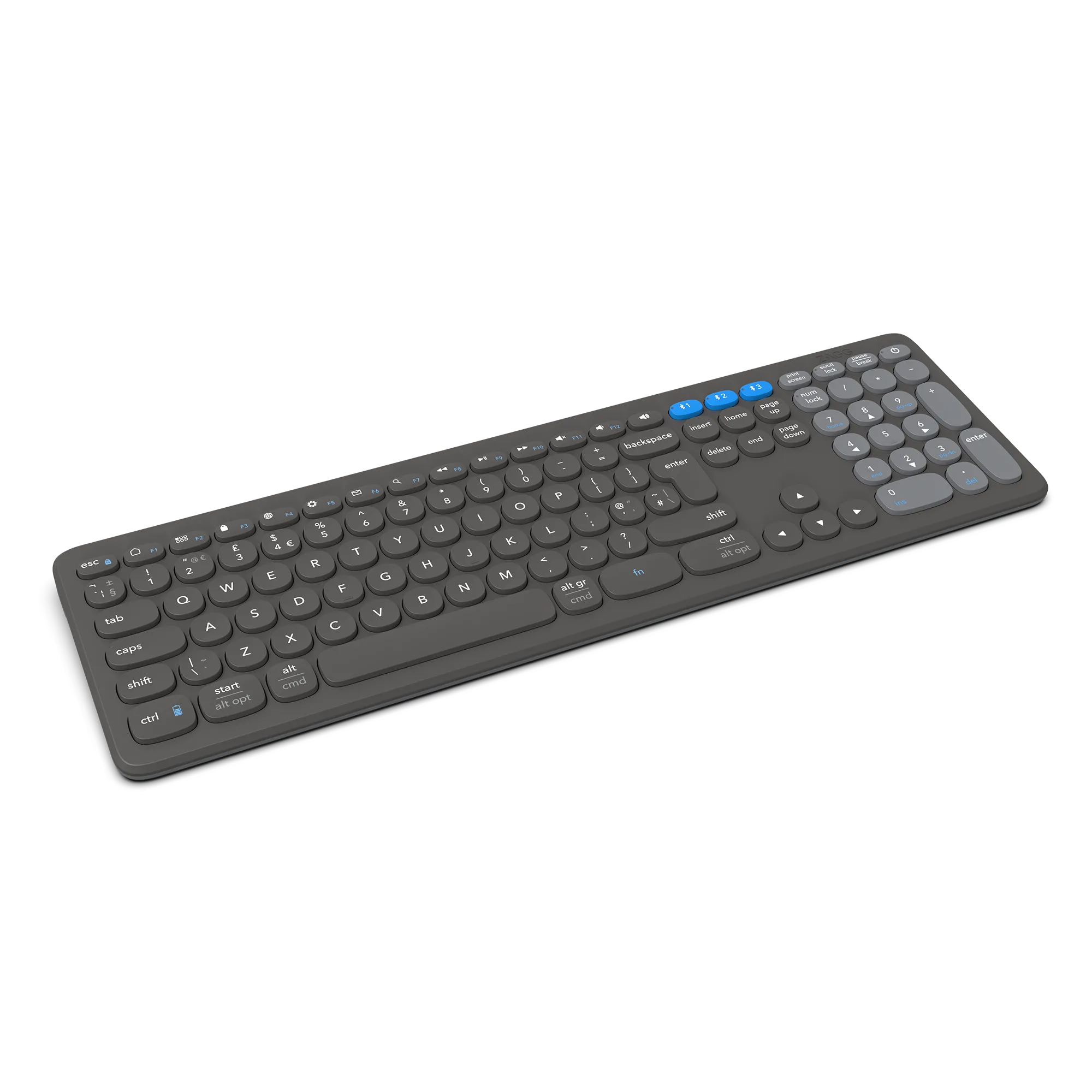 ZAGG Pro Keyboard 17'' Full Size-Charcoal-UK - image 4