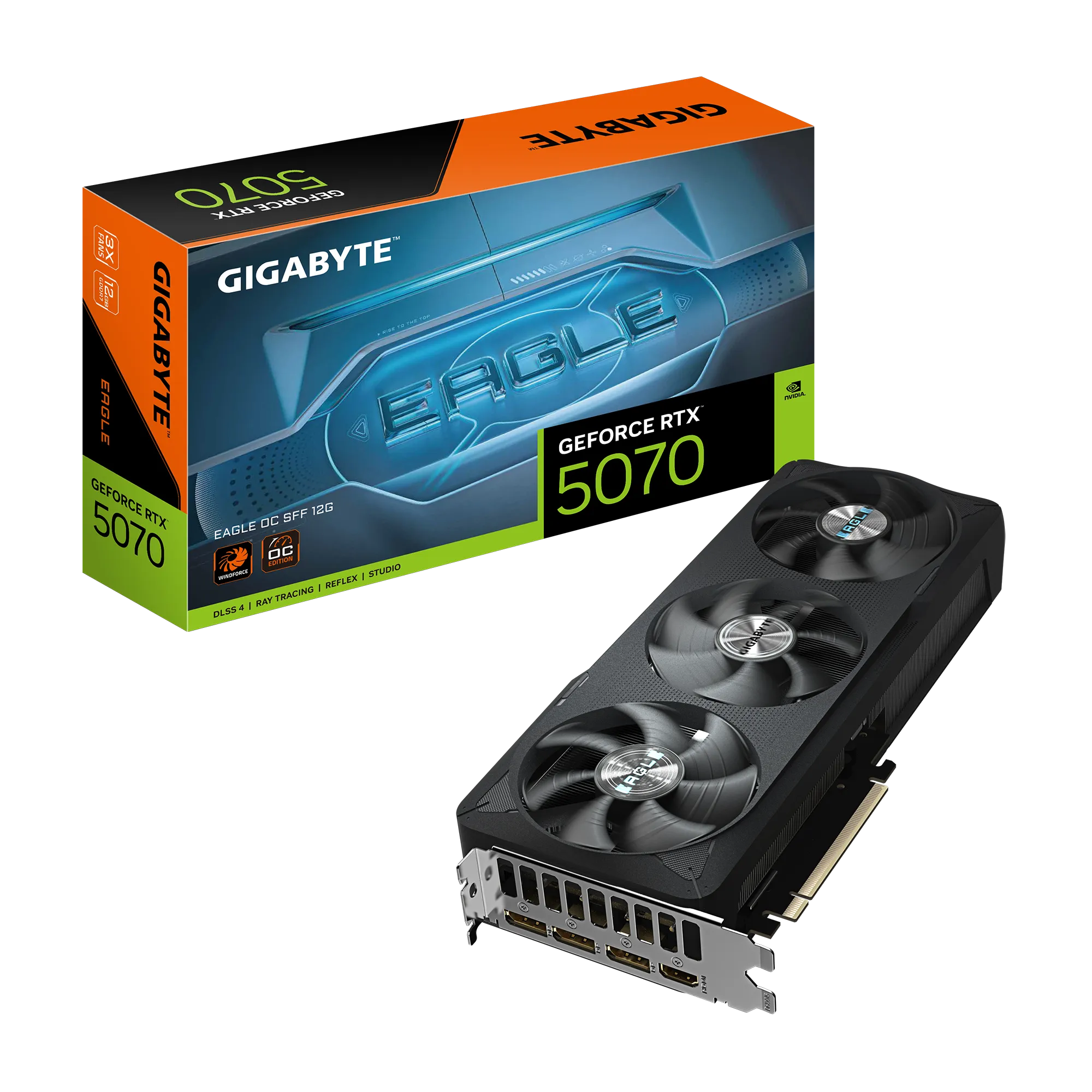 GIGABYTE nVidia GeForce RTX™ 5070 EAGLE OC SFF - 12GB GDDR7 HDMIx1/DPx3 - image 8