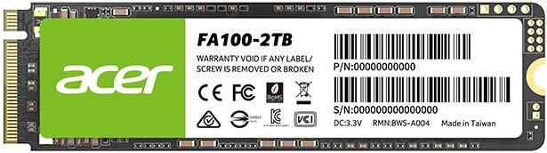 ACER 2TB M.2 NVME PCIE GEN3 X 4 SSD