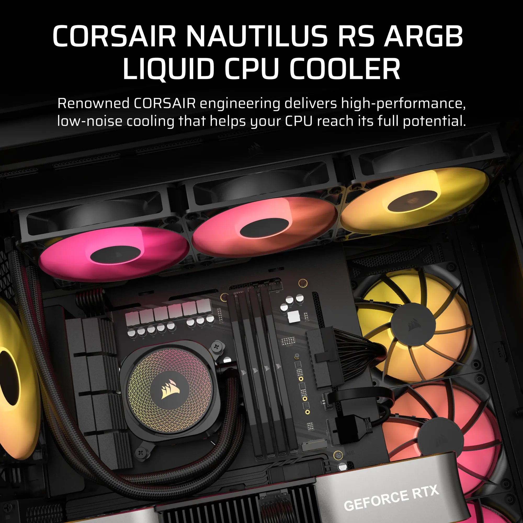 Corsair NAUTILUS 360 ARGB; 360mm Radiator; Liquid CPU Cooler; Intel® LGA 1851/1700; AMD® AM5/AM4 - image 18