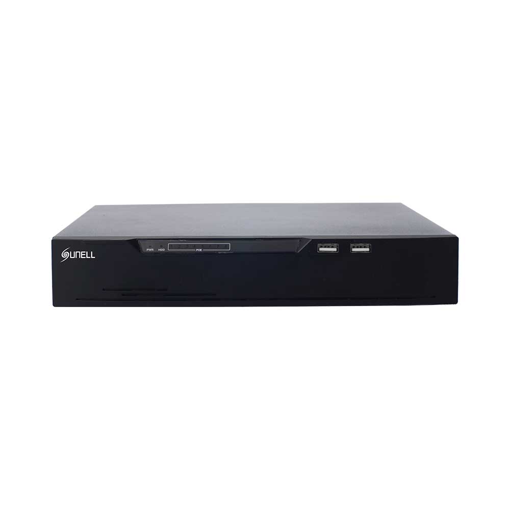 SUNELL 8-CHANNEL 1-BAY H.265 NVR (SN-NVR2508E1-E)