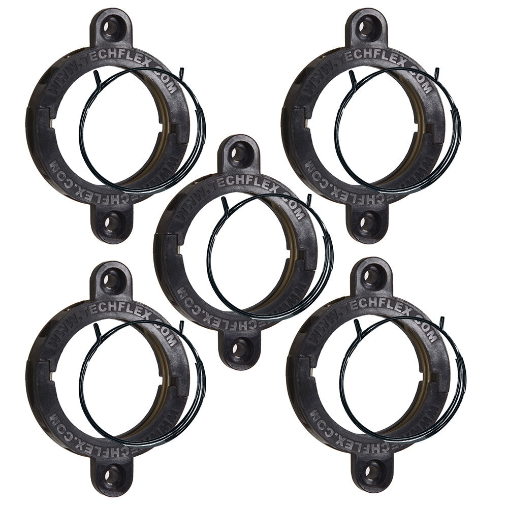 TECHFLEX FLEXO MOUNTING SYSTEM (FMS) WALL PLATE AND FLANGE