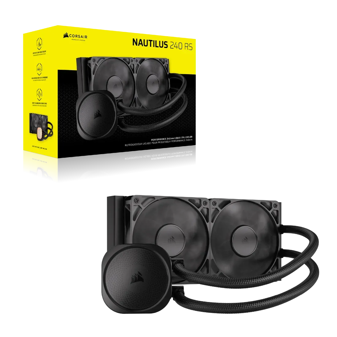 Corsair NAUTILUS 240; 240mm Radiator; Liquid CPU Cooler;  Intel® LGA 1851/1700; AMD® AM5/AM4 - image 17