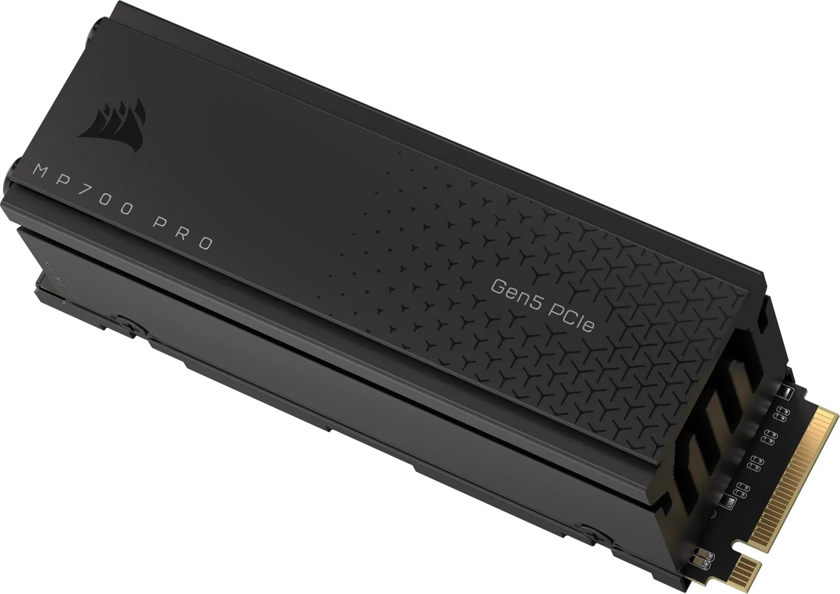 Corsair MP700 PRO 2TB M.2 NVMe PCIe Gen. 5 x4 SSD with Cooler; Read Up To 12 400MB/s; Write up to 11 800MB/s - image 15