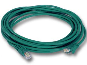 Linkbasic 5m UTP Cat5e Flylead Green