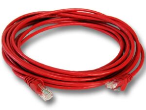 Linkbasic 5 Meter UTP Cat5e Flylead Red