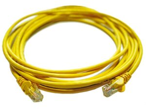 Linkbasic 5m UTP Cat5e Flylead Yellow