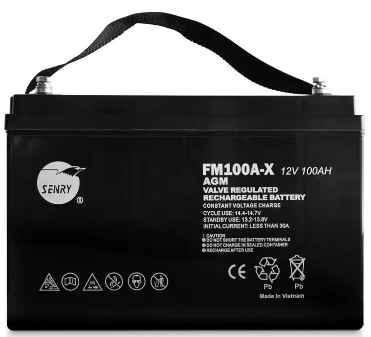 RCT SENRY 6FM100A-X FULLY-SEAL LEAD ACID - image 2