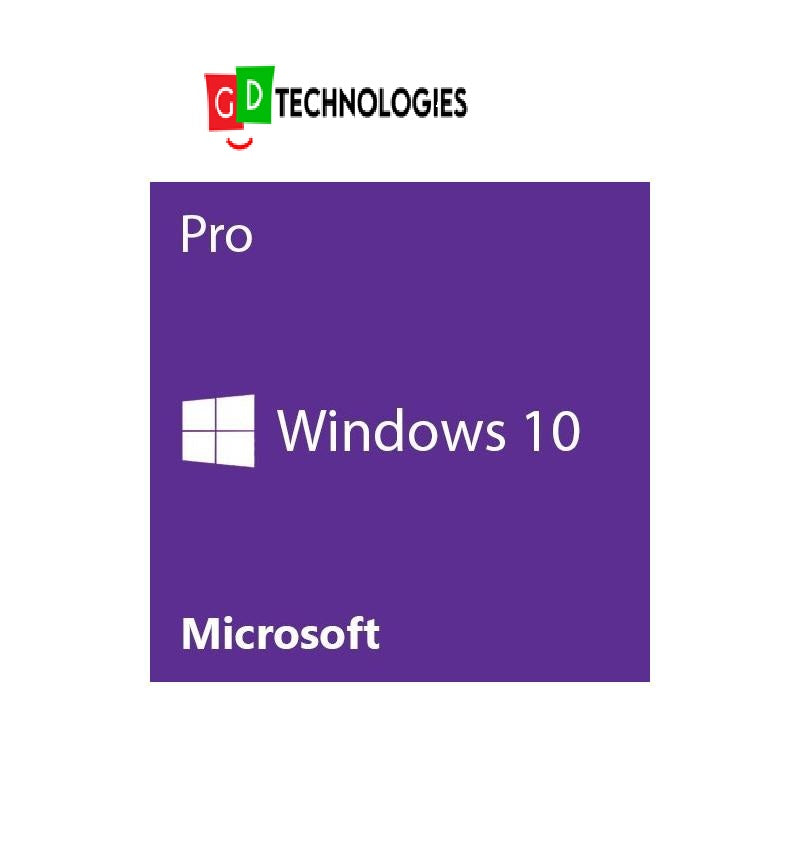 MICROSOFT WINDOWS 10: PROFFESSIONAL 64GIGABIT