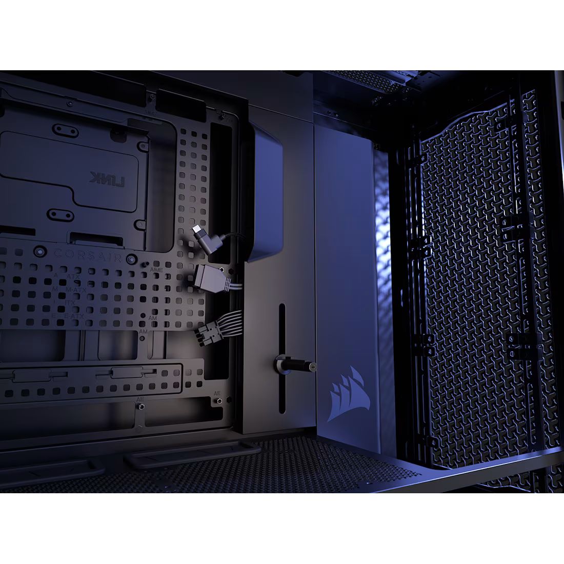 FRAME 5000D RS Mid-Tower PC Case; 4x RS 140 PWM Fans; 2x 2.5'' ; 1x 3.5''; Black. - image 11