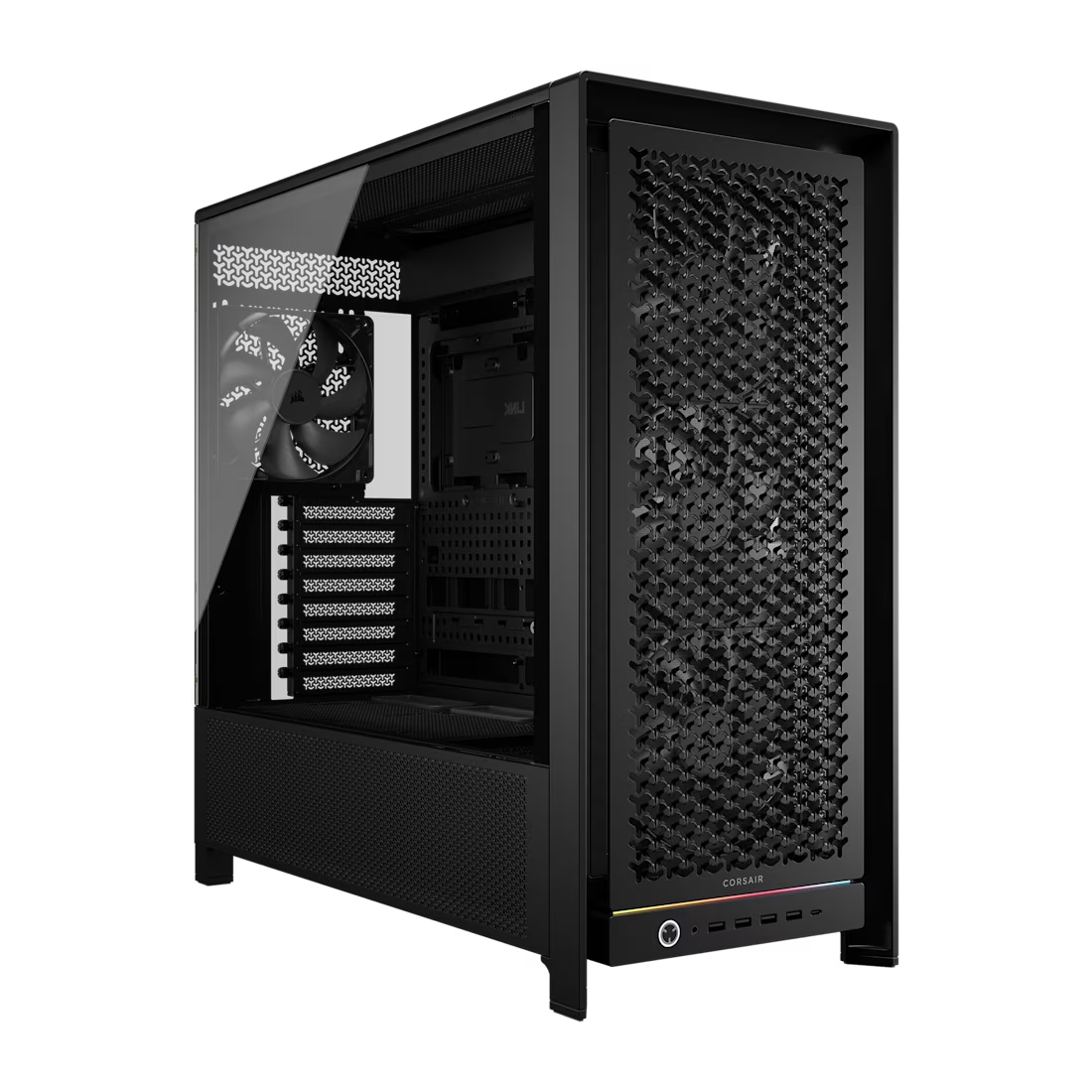 FRAME 5000D RS Mid-Tower PC Case; 4x RS 140 PWM Fans; 2x 2.5'' ; 1x 3.5''; Black. - image 12