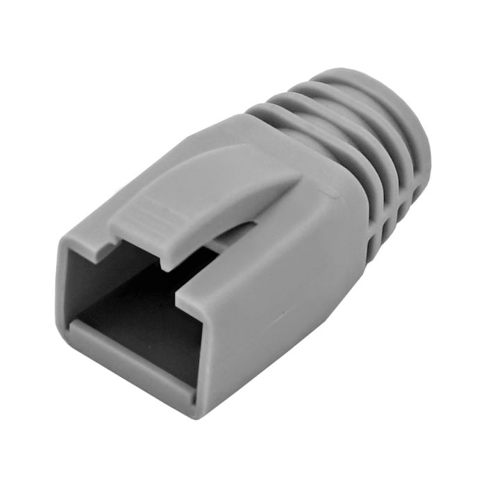 Linkbasic Grey Boots for RJ45-6FTP (100 Pack)