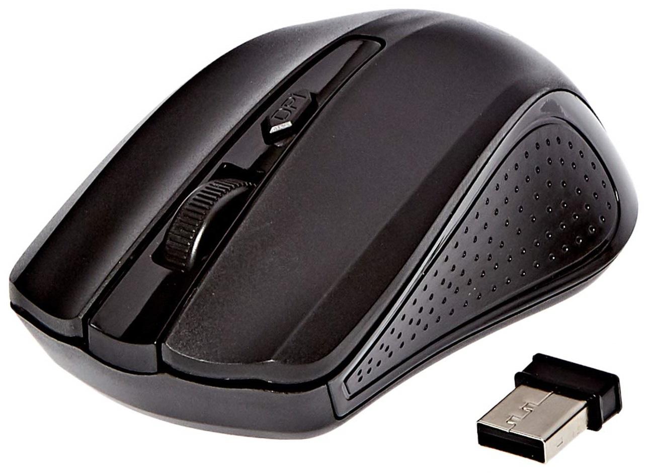 WIRELESS BLACK MOUSE INCL BATTERIES