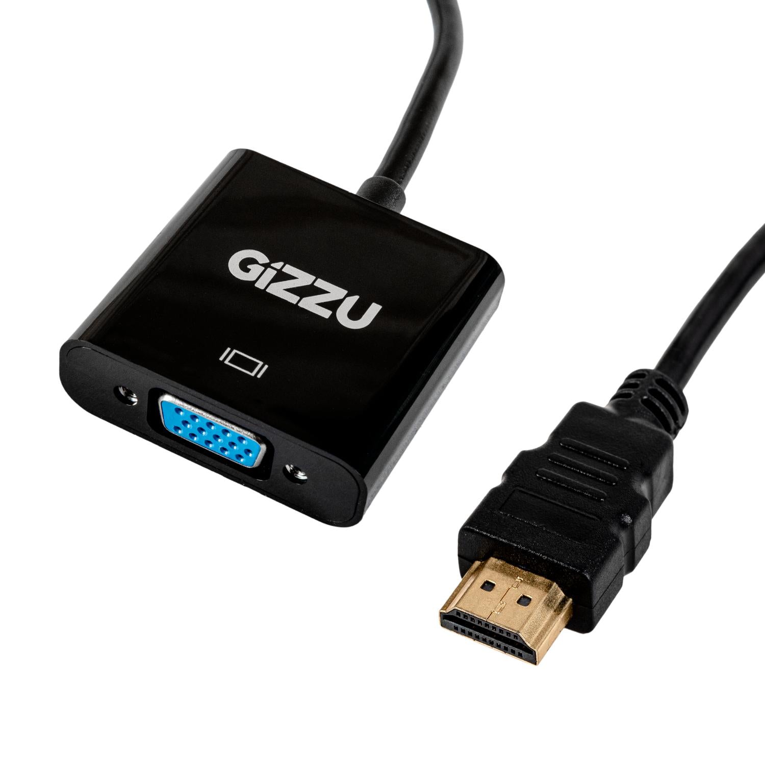 GIZZU 1080P HDMI TO VGA ADAPTER POLY