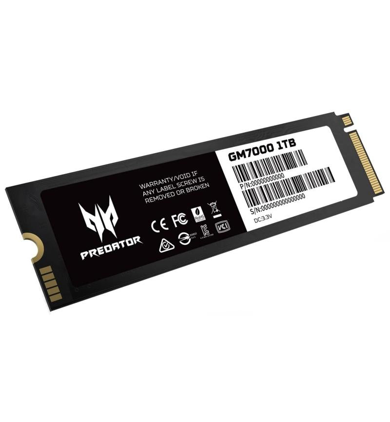 PREDATOR 1TB 4.0 PCIE SSD DRAM CACHE