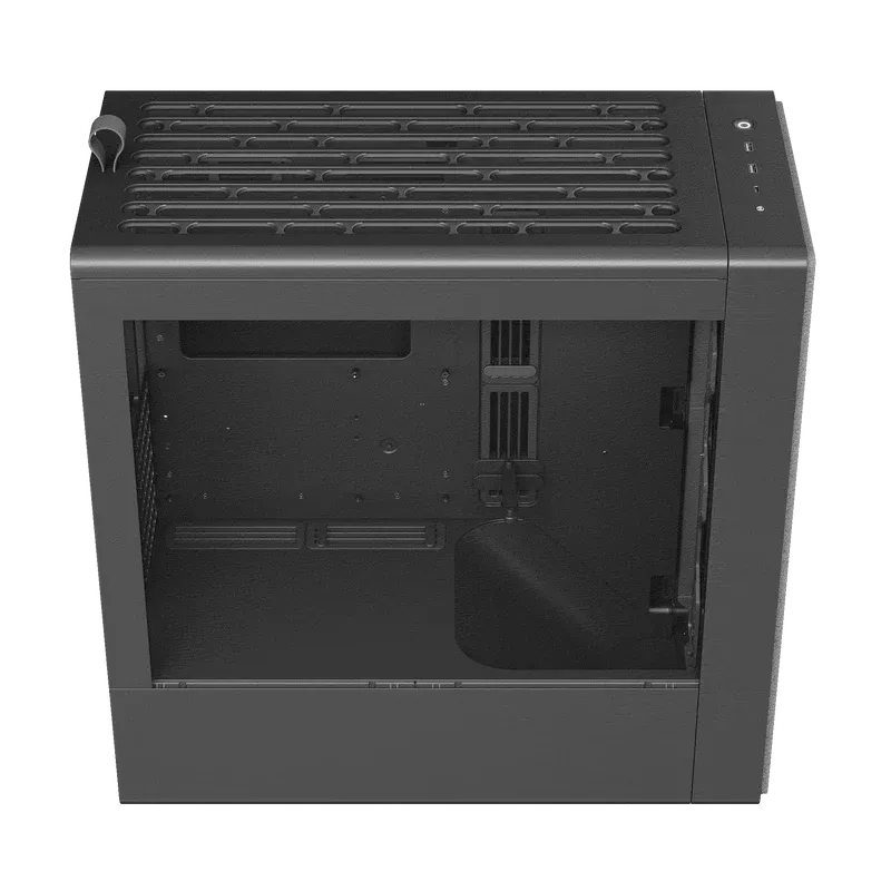 Aerocool HAVN BF 360 Flow Black EATX case - Adjustable GPU Bracket - Supports up to 7 fans (2x180; 1x140mm incl) - 2x 3.5'' or 4 - image 3