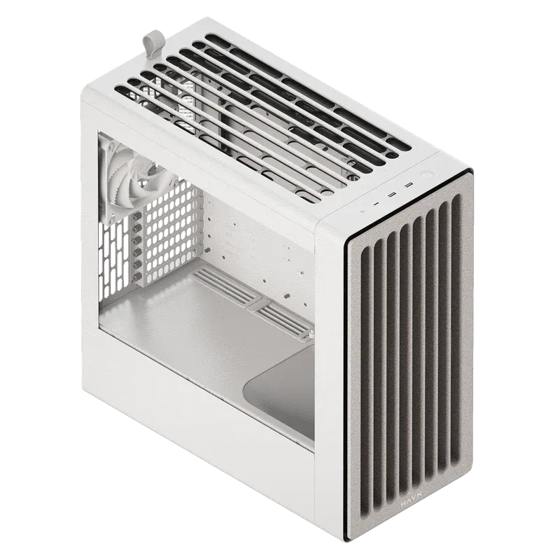 Aerocool HAVN BF 360 White EATX case - Adjustable GPU Bracket - Supports up to 7 fans (0 incl) - 2x 3.5'' or 4x 2.5'' - 420mm Ra - image 4
