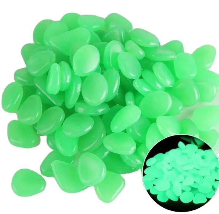 GLOW IN THE DARK PEBBLES GREEN(250G)