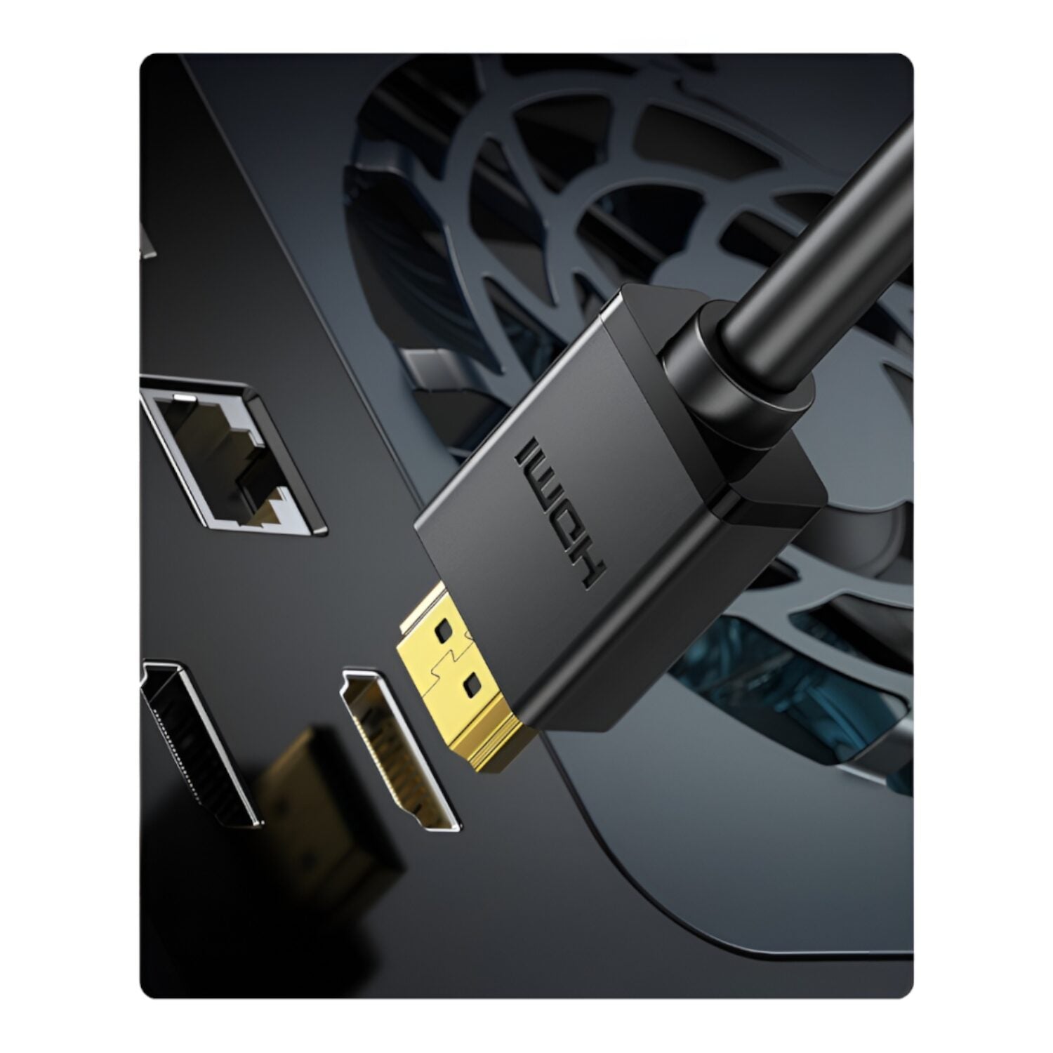 UGREEN HD104-10107 HDMI 4K Cable Male to Male Black 2m - Black – image 5