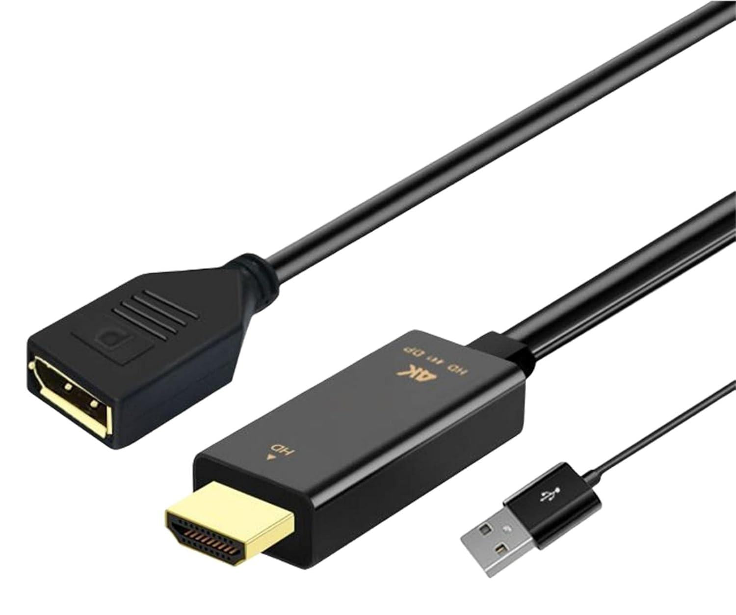 HDMI MALE TO DISPLAY PORT FEMALE PASSIVE