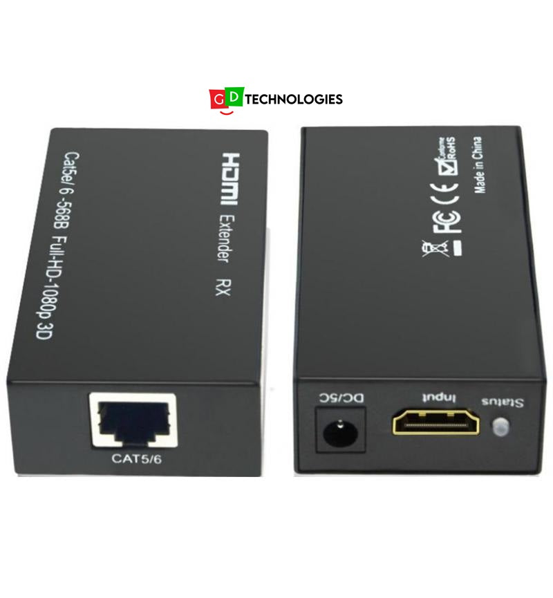 MICROWORLD HDMI EXTENDER OVER LAN CABLE 60M