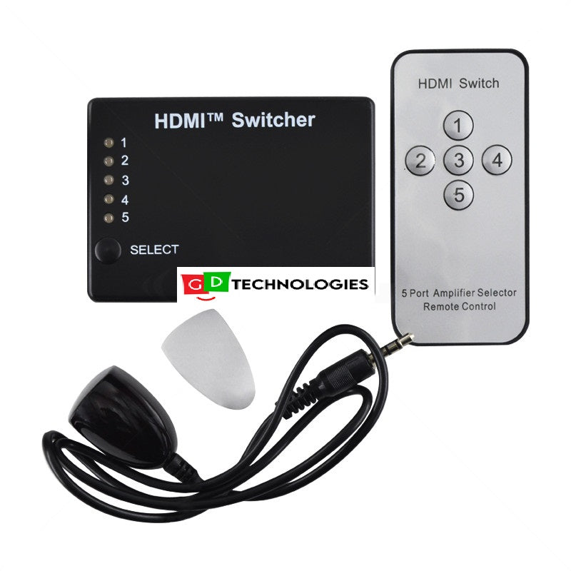 HDMI 5 IN 1 OUT SWITCHER