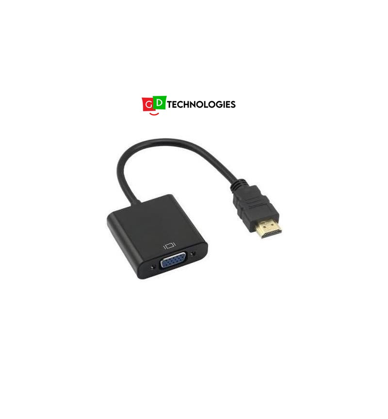 MICROWORLD HDMI (M) TO VGA 10CM