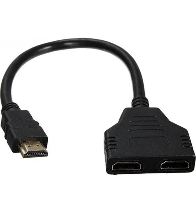 HDMI (M TO 2X HDMI (F) Y CABLE