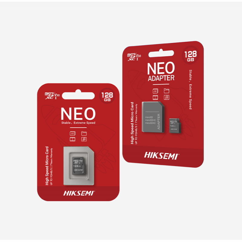 HIKSEMI 64GB Micro SD Card + Adaptor
