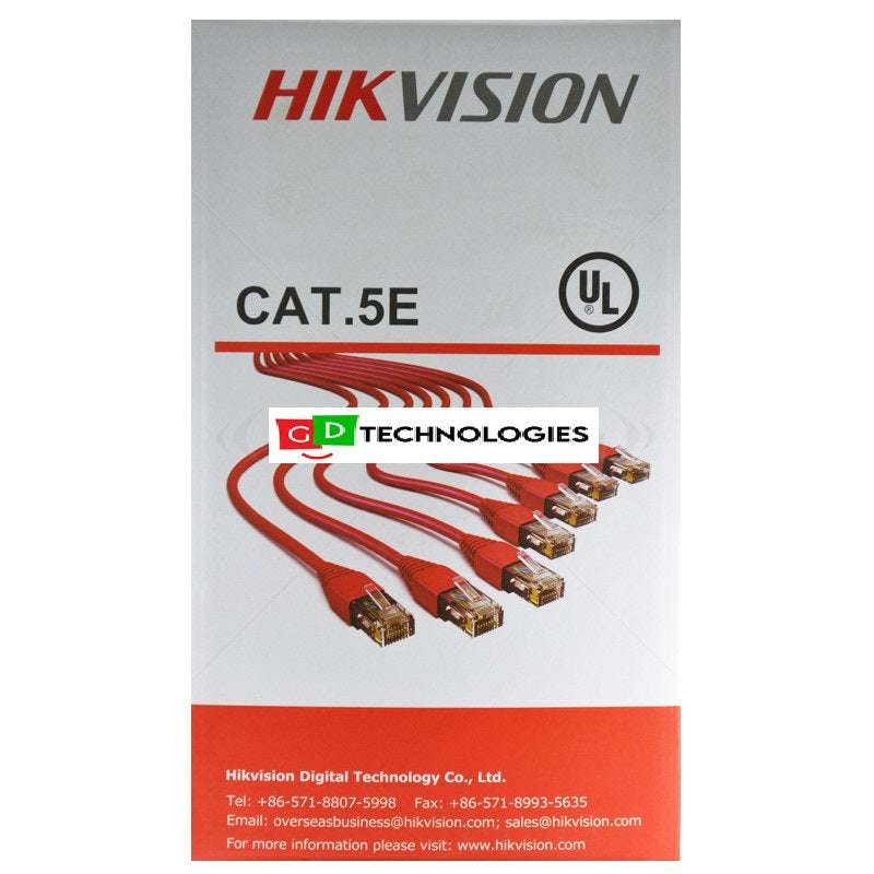 HIKVISION UTP (4-PAIR) CAT5E - 305M ROLL - PVC SHEATH