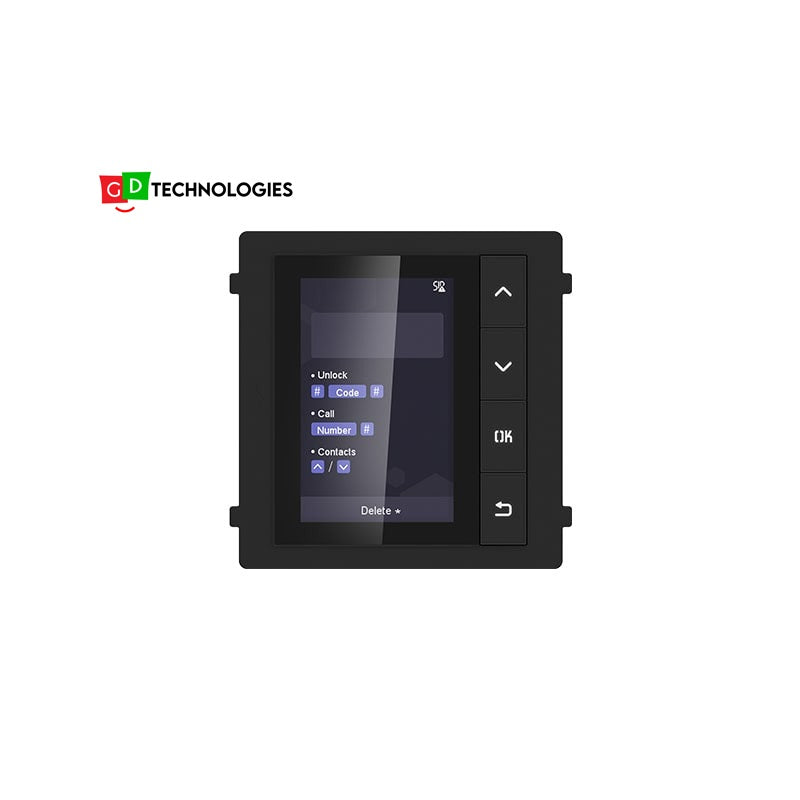HIKVISION VIDEO INTERCOM DISPLAY MODULE