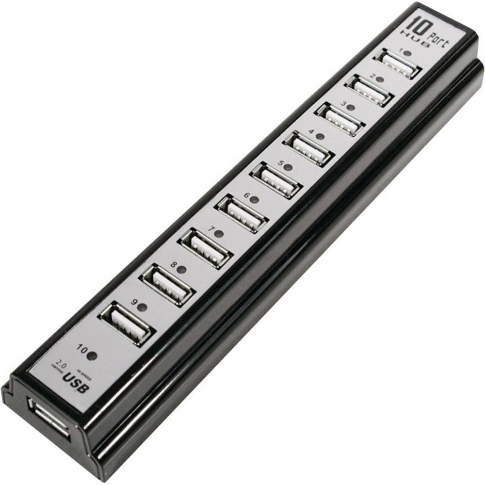 HUB: USB2.0 - 10P WITH AC