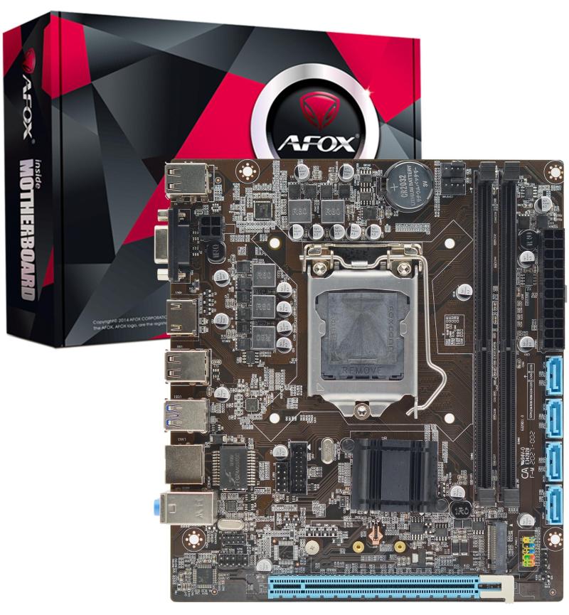 AFOX H110 1151 D4 MOTHERBOARD