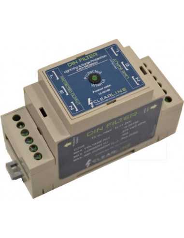 Inline DIN Surge Filter Protector