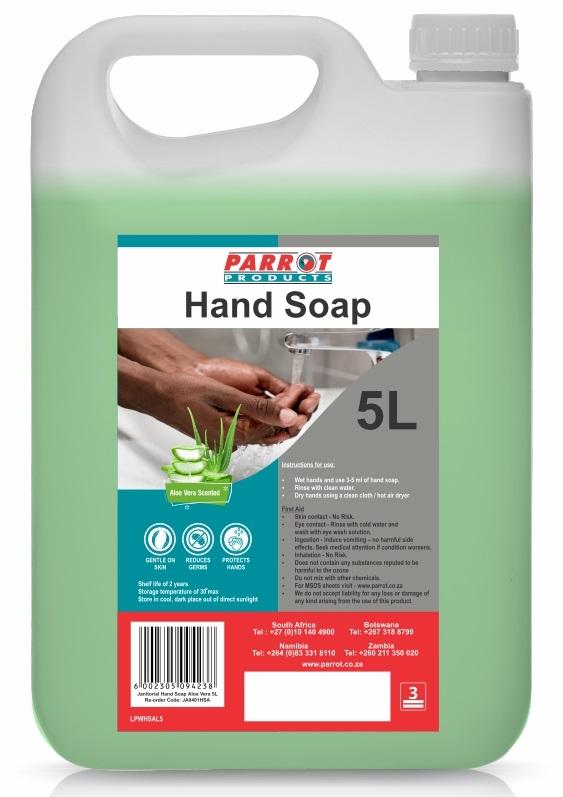 CLEAN: HAND SOAP ALOE 5L