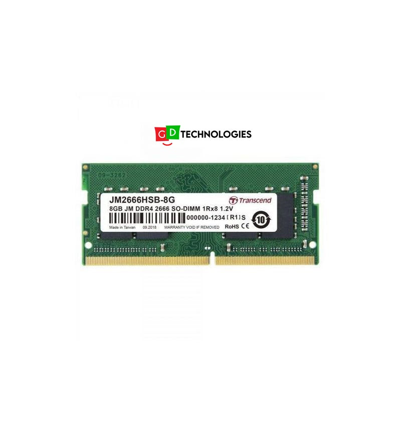 TRANSCEND SODIMM: 8GB DDR4 2666