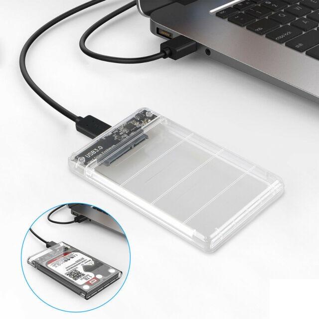 TYPE-C CHASSIS: SATA 2.5" CLEAR - image 2