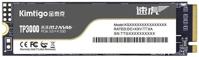 M.2  NVME     256GB (WO DRAM)