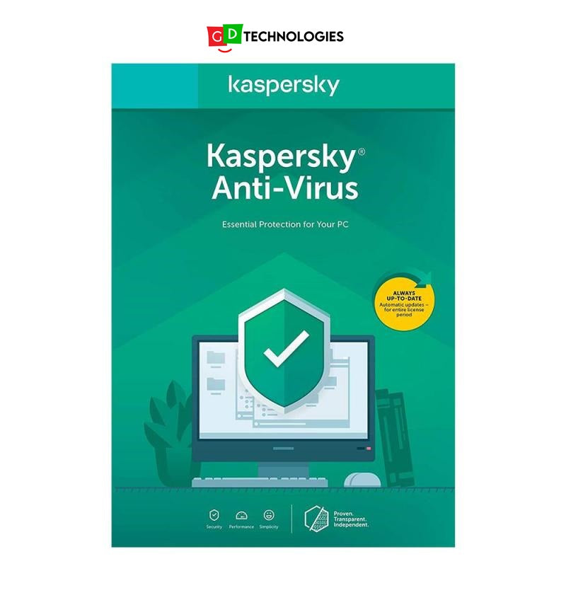 KASPERSKY SECURITY ANTI VIRUS 1+1 DVD