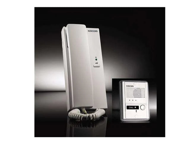 Kocom Intercom 1:1 - Handset with Metal Gate Station 240VAC