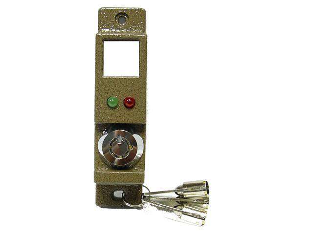 Key Box Narrow Body Spring Loaded DPDT On/Off