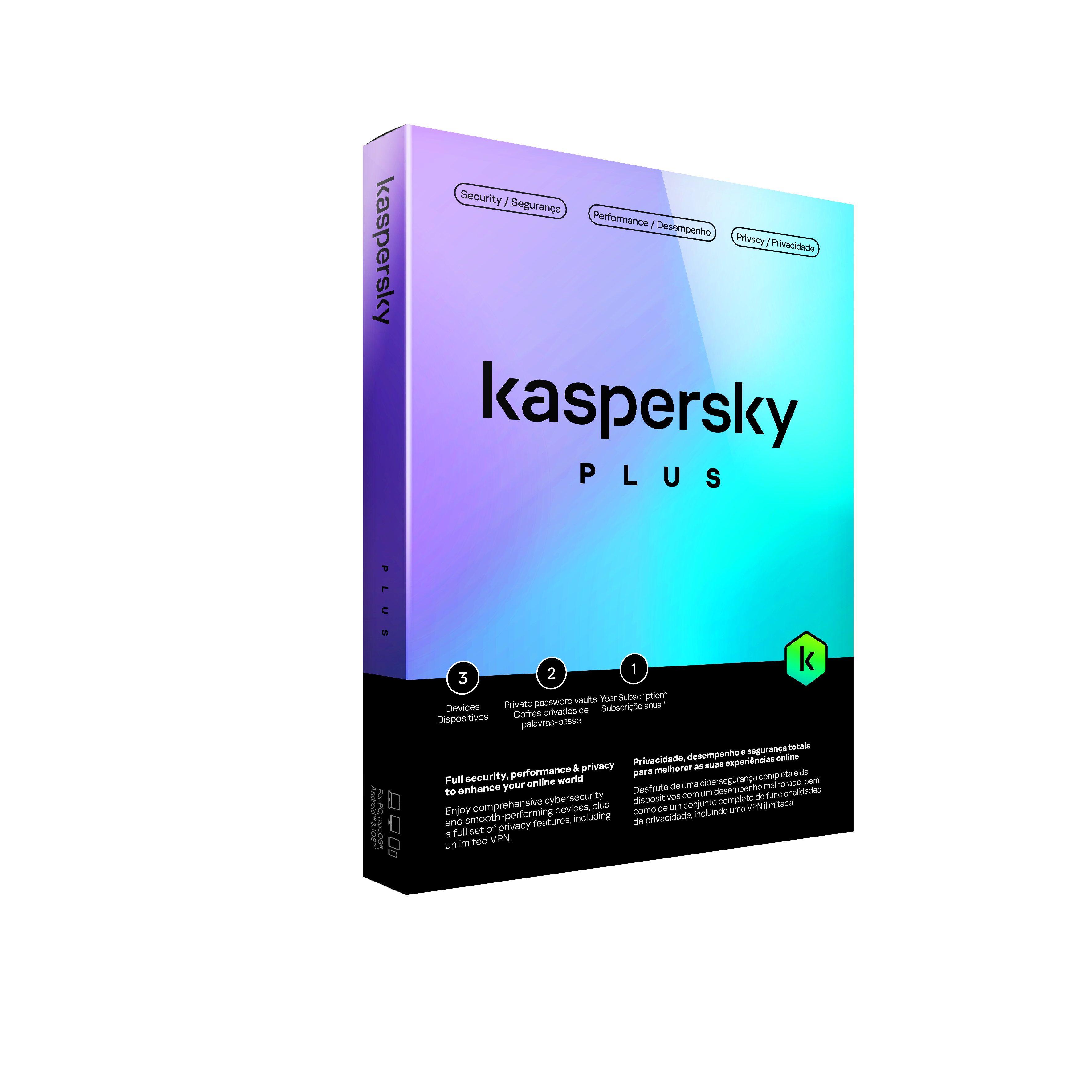 KASPERSKY PLUS 3DEV 1Y
