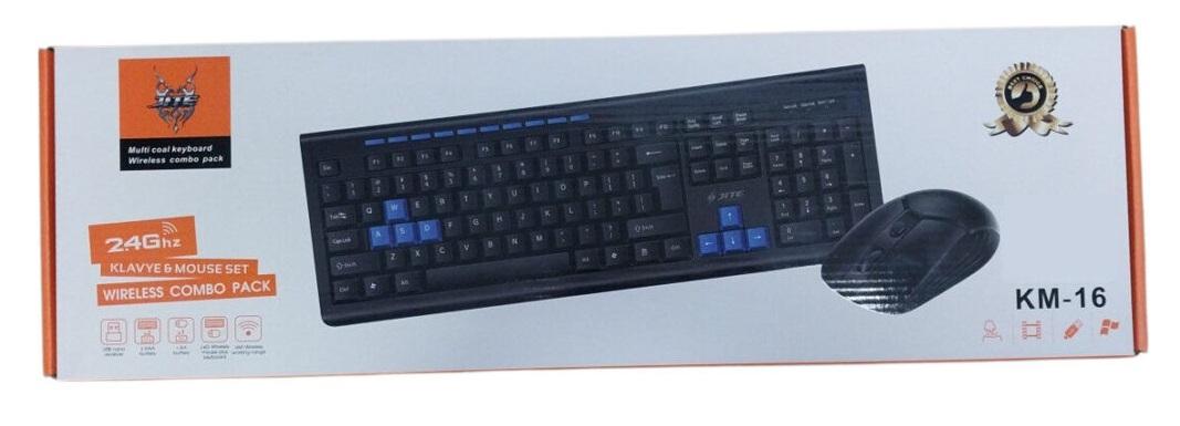 WIRELESS KEYBOARD AND MOUSE COMBO