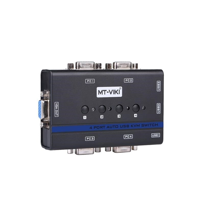 MT-VIKI 4 PORT AUTO USB KVM SWITCH