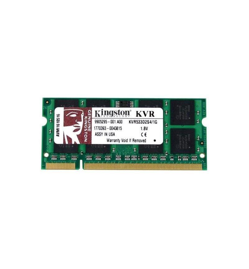 KVR533D2S4/1G NOTEBOOK 1GB 533MHZ DDR2 MEM KINGSTON
