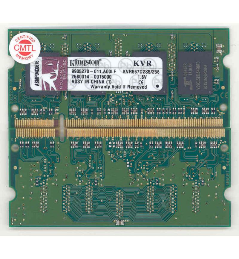KINGSTON 256MB 667MHZ DDR2